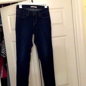 Levi Skinny Jeans, dark blue